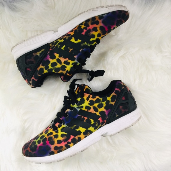 adidas zx flux animal print